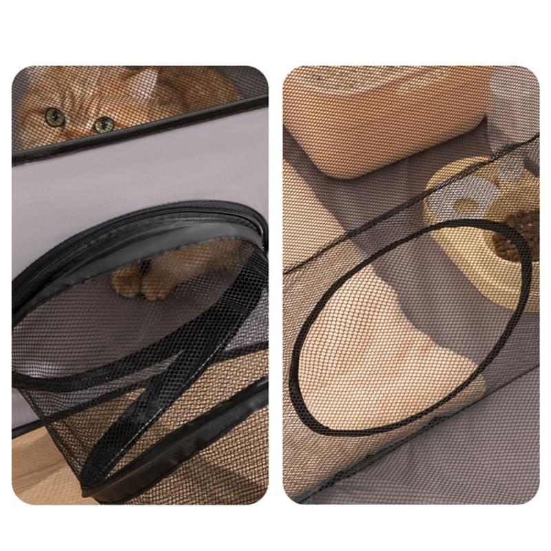 Расширяемый туннель-домик для питомцев, вольер, съемный игровой манеж, укрытие, складная конструкция, легкое хранение и транспортировка