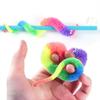 1/3/5Pcs New Funny Props Twisty Magic Worm Trick Toy For Kids Caterpillars On A Invisible String Children Party Game Favor Gift