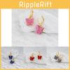 Trendy Fashionable Butterfly Earrings Geometric Design For Women Alloy Material