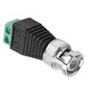 10PCS Quick Install BNC Male Connector Green Color Coaxial Connector Terminal Adapter  Video Camera