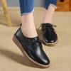 Женские туфли в британском стиле, одинарные туфли, женские повседневные туфли из коровьей кожи, универсальные женские рабочие туфли