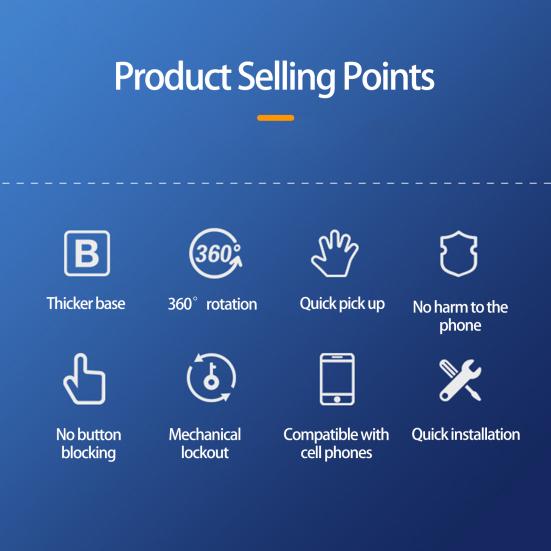 Навигационный кронштейн без поворота кнопок, совместимый с одним щелчком блокировки, быстроблокирующийся держатель для телефона на мотоцикле на 360 градусов