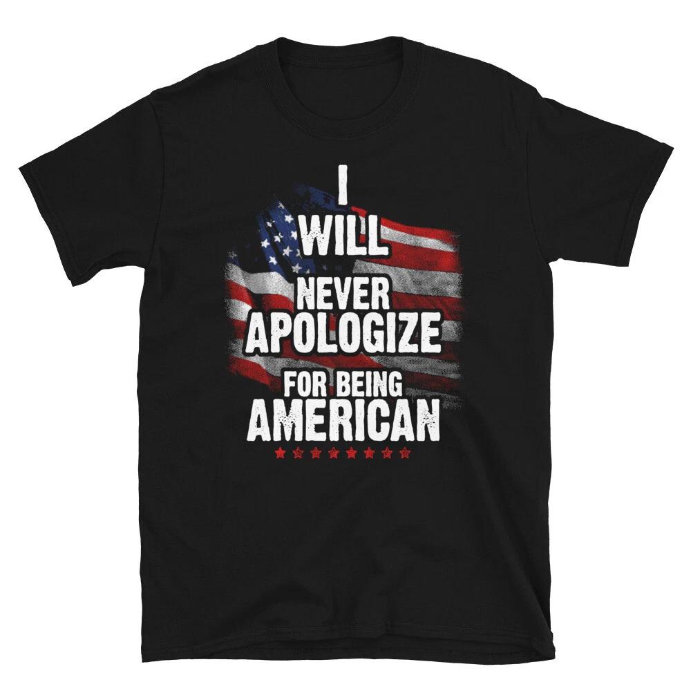 Patriot Never Apologize 2nd Amendment Freedom T-Shirt