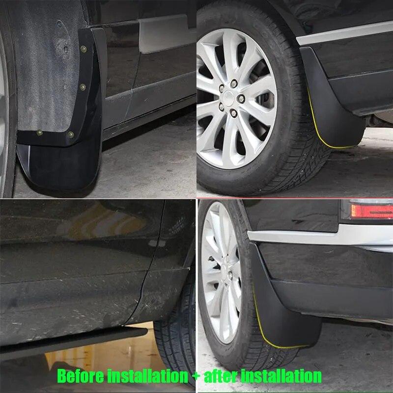 Mud Flaps for Land Rover Range Rover 2013-2017 Mudguards Fender Range Rover Mud Flap Splash Guard Fenders Car Accessories 4 PCS