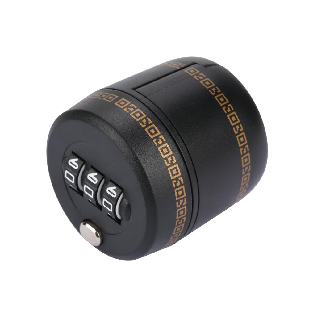 Zinc Alloy Wine Bottle Password Lock Three Digit Combination Pass Code Wine Protector