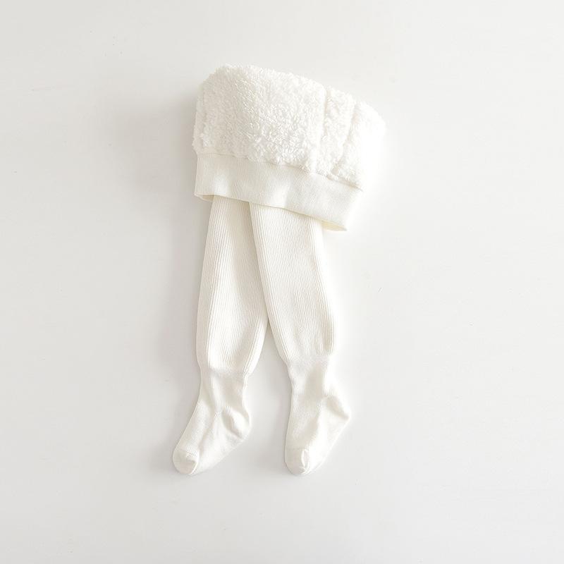 Зимние детские леггинсы в полоску с флисовой подкладкой, плотные и теплые колготки для малышей и детей, сохраняющие тепло