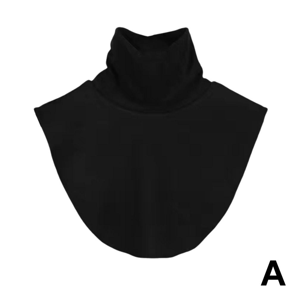 Женский простой однотонный поддельный воротник-водолазка поддельная осенняя одежда поддельные аксессуары Col P9V5