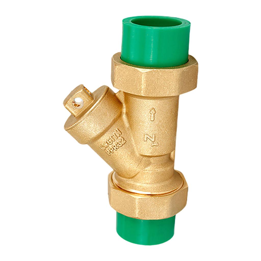 Brass Strainer Mesh Filter Valve Check Valve Female Thread Inline Y Type Strainer Valve Pipe Fitting Connector Adapter