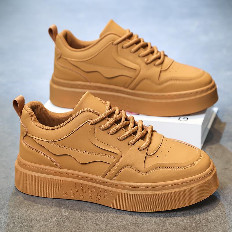 Весенние мужские кеды, рабочая износостойкая обувь, модная одинарная обувь, нескользящая универсальная повседневная обувь, простые кеды