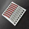 AQX1 New Motorcycle Stickers Universal Wheel Stickers for Honda Wheel Modification Stickers Car Reflective Stickers Decor