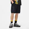 Li Ning X Disney Collaboration Серия «Зверополис» с мультяшным принтом Повседневные шорты Мужские шорты Черные AKST243-2
