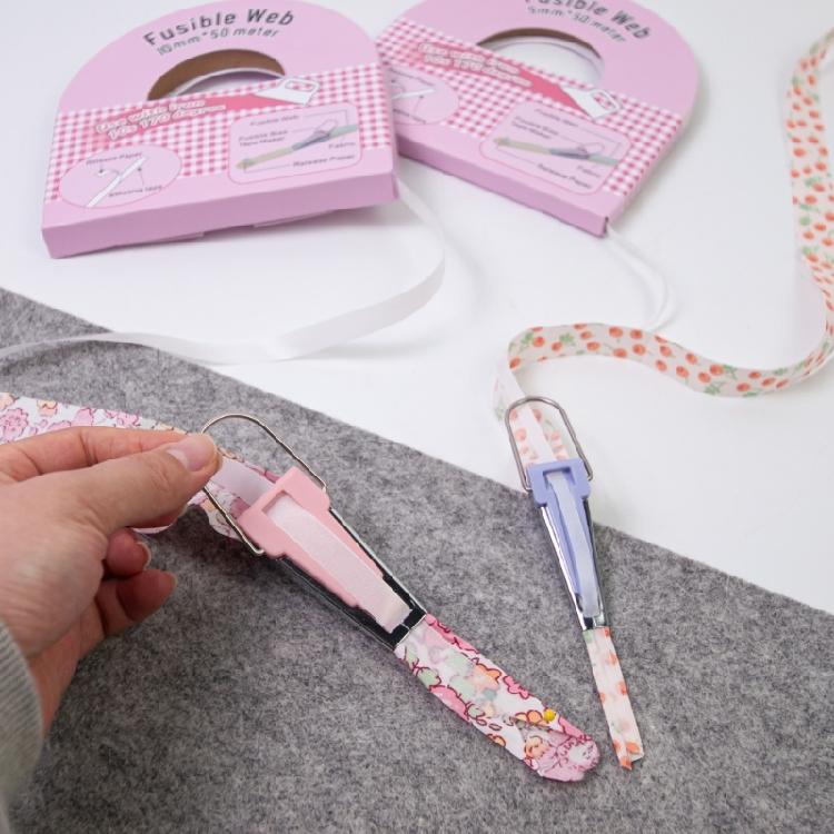 Bias Tape Maker 5 Size 6/9/12/18/25mm Tape Maker Tool Quilting Tool for Fabric Sewing