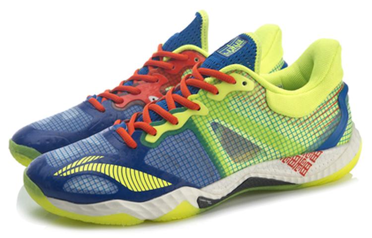 Li Ning Gyrfalcon 4 Textile, TPU BOOM Technology Cushioning Slip Resistant Abrasion Resistant Lightweight Low top AYAR001-1