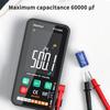 Цветной экран Цифровой мультиметр FY128C/129C 5999 T-RMS Профессиональный тестер электрика Напряжение постоянного/переменного тока Емкость Мультиметр