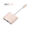 USB 3.0 Type-C Хаб-адаптер HDMI 4K Thunderbolt 3 RJ45 USB C Хаб Слот для чтения TF SD карт для MacBook Pro M3 M2 Air 13 2022 2021
