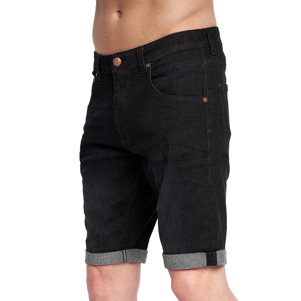 Duck and Cover Mens Mustone Denim Shorts