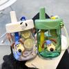 600 мл Поильник с герметичной крышкой Портативный Фильтр для разделения чая и воды Милая термостойкая чашка для женщин Пищевой пластик