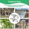 Heavy Duty Wire Tightener Silver Electric Fence Tightener New Wire Buckle  Farm