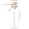 Garden Wind Spinner, Sculpture Decor Yard Outdoor Windmill Stake for Park Backyard