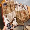 1PC 180*90cm Keep Warm New Elegant Luxury Silk Scarf Decoration Shawl Sun Protection With Women Fashion
