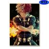 My Hero Academia Poster Retro Kraft Paper Anime Posters and Prints Art Painting Study Home Room Bar Decor Wall Sticker