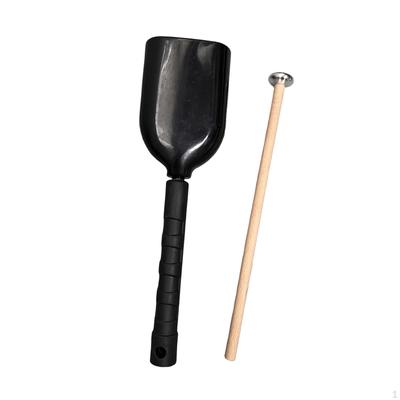 И Mallet Cowbell Профессиональный музыкальный колокольчик для концертов, спортивных мероприятий