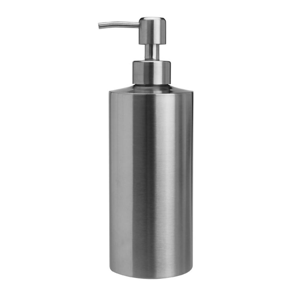 Stainless Steel Hand Wash Dispenser Portable Anti-rust Replacement Washable Home Bathroom Toilet Bottle Container Accessories