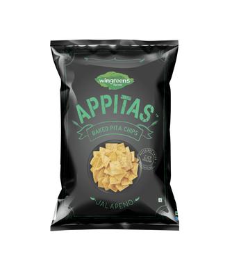 Пита-чипсы с Халапеньо (60 г), Jalapeno Pita Chips,  Wingreens Farms