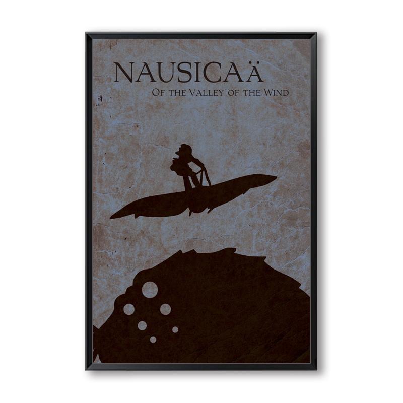 Коллекция японских анимационных фильмов, холст, живопись, художественный принт, постер, изображение, домашний декор, фреска