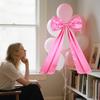 Large Bow Decoration Giant Satin Ribbon Bow for Wedding Birthday Baby Shower Bachelorette Party Arch Room Wall Backdrop Decor