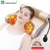 Neck Massage Pillow Electrical Cervical Traction Massager Wormwood Hot Compress Relief Back Shoulder Pain Body Health