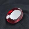 Natural Red Ruby Loose Gemstone Bloody Oval Cut 52.55 ct for Jewelry Making and Gem Collections
