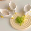 1pc Dip Dish Drinking Duck Cute Flavor Plate Household Seasoning Bowl Ceramic Tableware Sauce Vinegar Dipping Dish