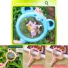 Kids Portable Magnifying Glass With Durable Plastic Frame For Educational Use And Exploration