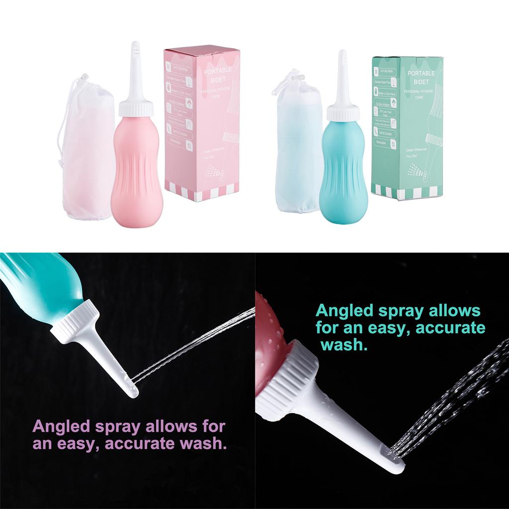 Портативные биде-распылители Ручные дорожные бутылки-биде Душ для ягодиц для личной гигиены/Уход за младенцами/На открытом воздухе