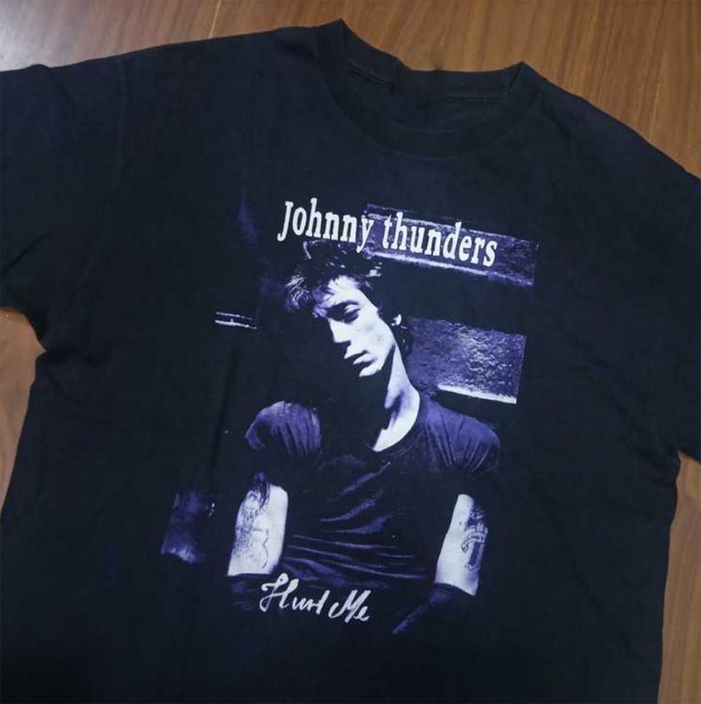 Футболка унисекс Johnny Thunders Band hurt me Live Черная Размер S-4XL II718 - BSS150