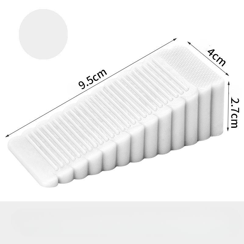 1/2 шт. Защитные силиконовые дверные упоры, клиновые дверные упоры, дверной стопор, задний фиксатор для двери дома и офиса, стопор, предотвращающий столкновение