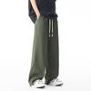 VUUG Men's Pure Cotton Loose Wide-Leg Casual Pants