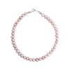jewelCOUNTY Pink Snow Pearl Bracelet 925 Silve