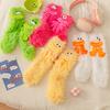 Yousheng Cartoon Fuzzy Socks Funny Winter Warm Socks Couple Sleep Socks Thick Cute Plush Socks for Men Women Indoor Home Wear