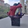 Naruto Sasuke Uchiha Brother Reconciliation Summon Series anime figures Fierce position Divine Rasengan can Move PVC toys Gift