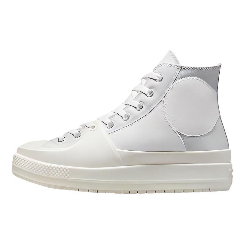Converse Chuck Taylor All Star Construct Colorblock Повседневные Высокие Кеды из Канваса Унисекс Серебристо-Белые