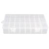 10/15/24 Grids Fishing Tackle Box Fishing Box Fishing Supplies Visible Fishing Tackle Box Clear Storage Organizer for Fishing