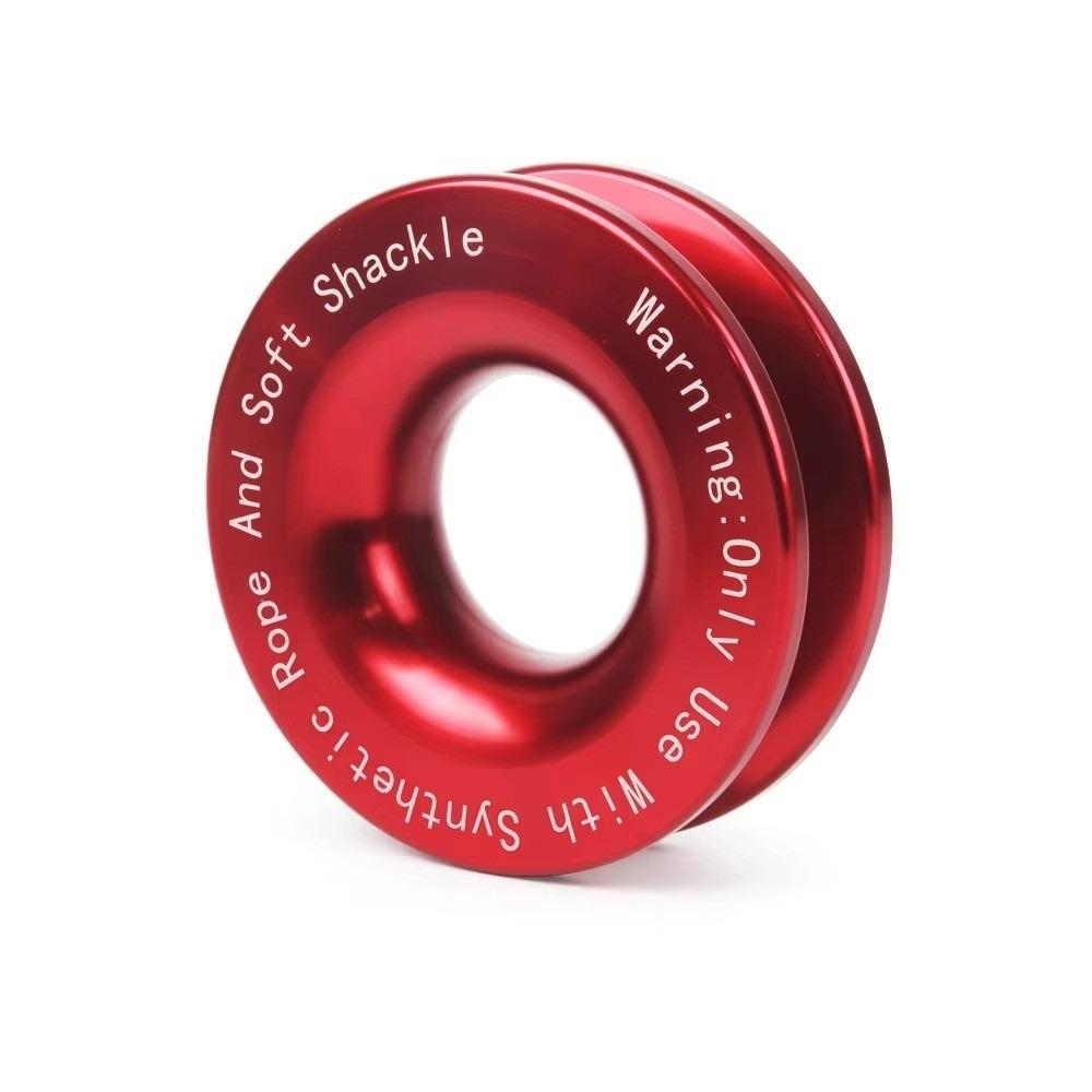 41000lbs Break Strength Rope Retention Pulley Soft Shackle Recovery Ring Off-Road Vehicle Recovery