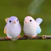 Cute Simulation Bird Toy Animal Mini Figurine Garden DIY Landscape Ornament