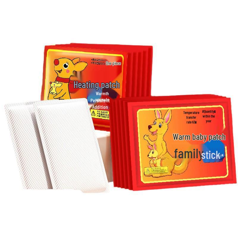 Зимний согревающий детский самонагревающийся пластырь: Быстрое, продолжительное тепло для рук, талии, живота, ступней и коленей.