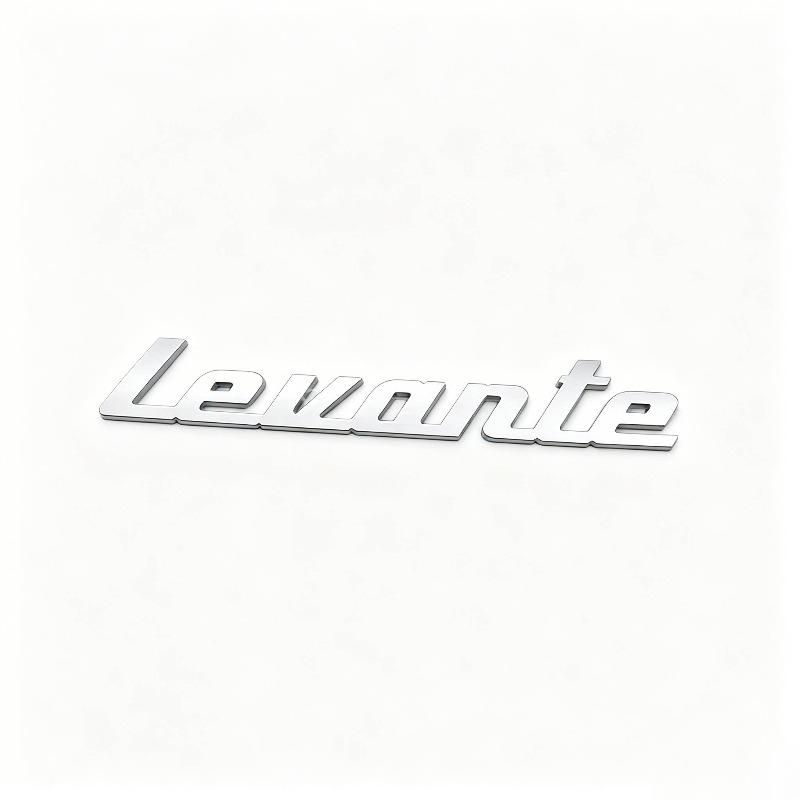 Applicable to the car logo Geberit President logo levante body modification after the tail logo car label sticker