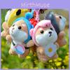 Charming Short Plush Dog Figurine Keychain Cute And Kawaii Shiba Inu For Bag Charm