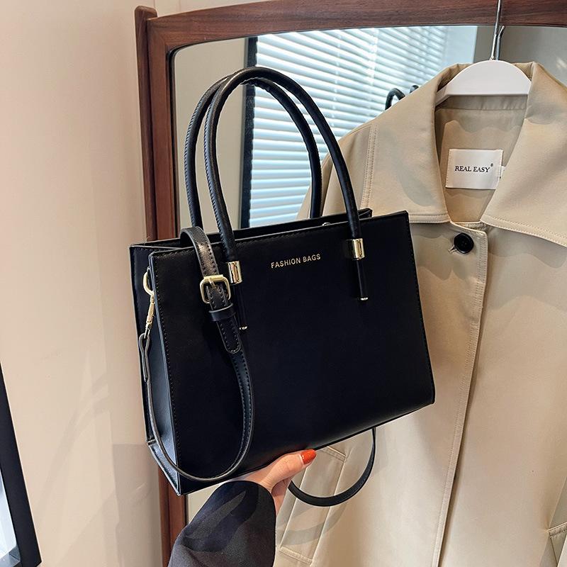 Portable Tote Bag Bag Trendy Fashion Temperament Shoulder Bag Women'S Large-Capacity Simple Commuter Messenger Bag