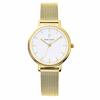 Pierre Lannier Symphony Collection Mesh Strap Watch P093L508 Women's Gold, Officially Imported